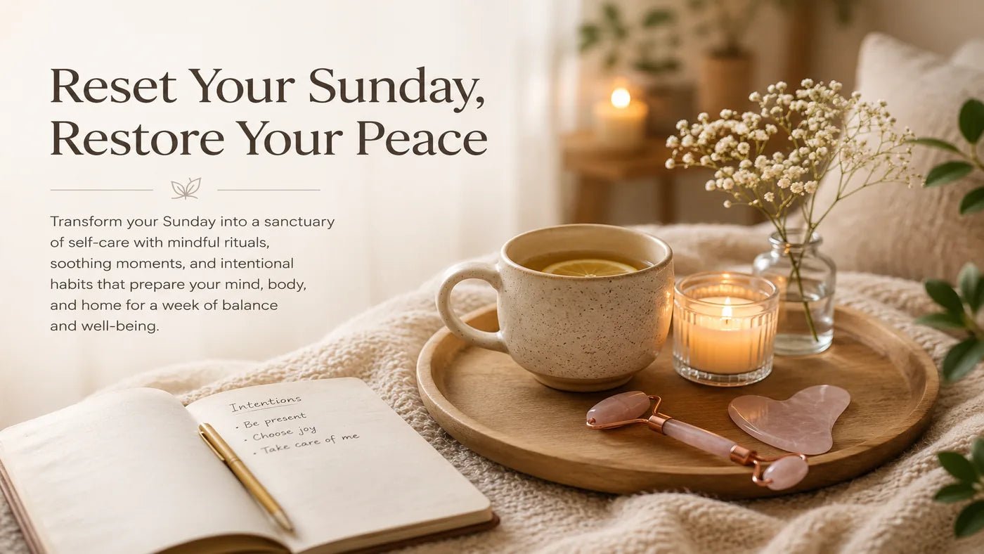 Self-Care Sunday Ideas: A Curated Checklist for Your Home Sanctuary - Happily Living
