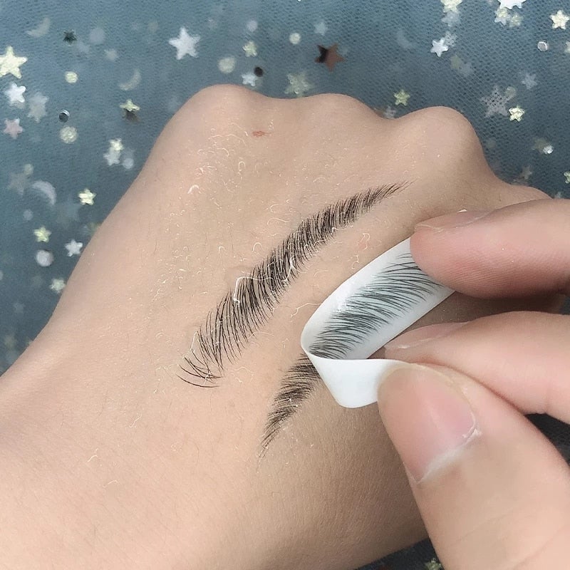 4D Waterproof Eyebrow Tattoo Stickers - Happily Living