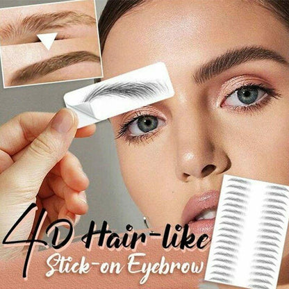 4D Waterproof Eyebrow Tattoo Stickers - Happily Living