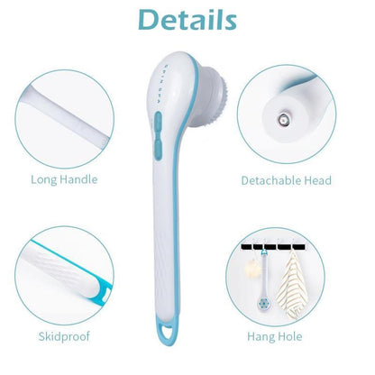 5-in-1 Body Brush Massager Set - Happily Living