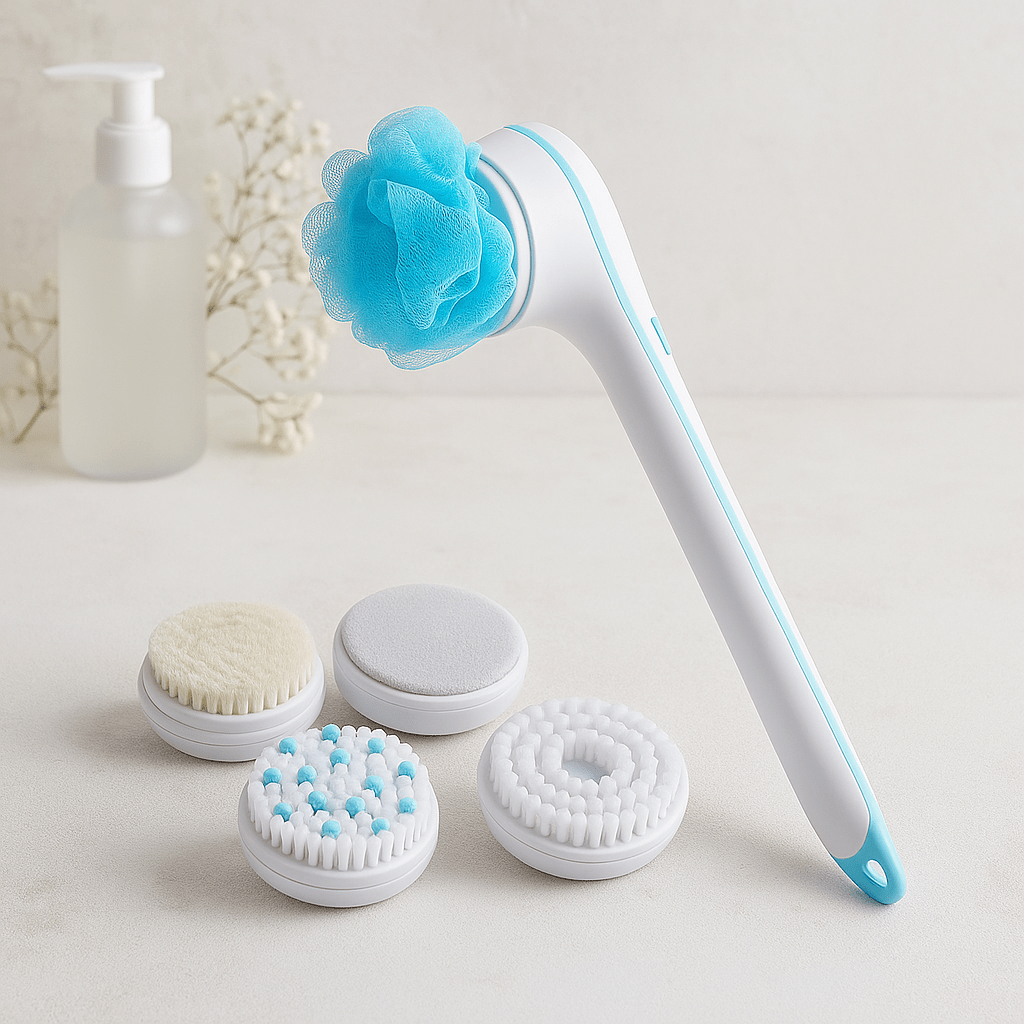 5-in-1 Body Brush Massager Set - Happily Living