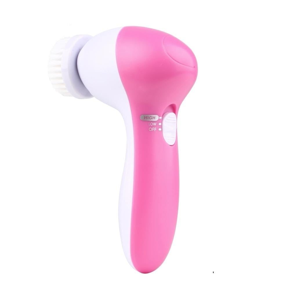 5 in 1 Electric Facial Cleansing Brush Set - Happily Living