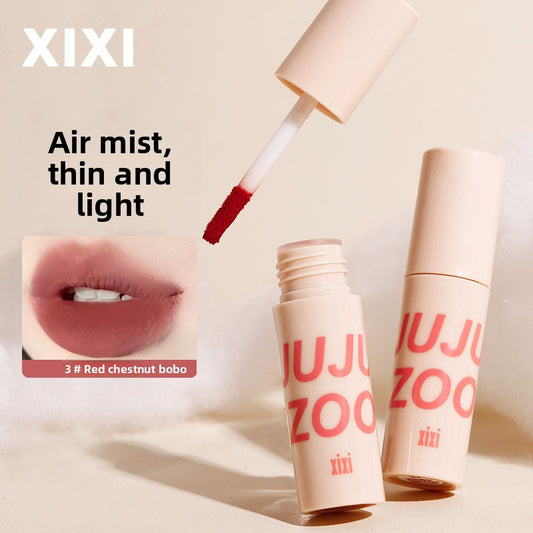 Matte lipstick with a frosted finish