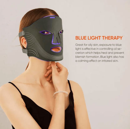 7-Color Wireless LED Therapy Face Mask - Happily Living
