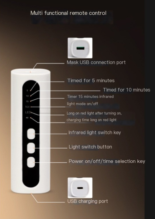 Photon IPL LED Beauty Mask