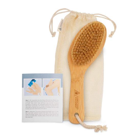 Bamboo Dry Body Brush - Happily Living