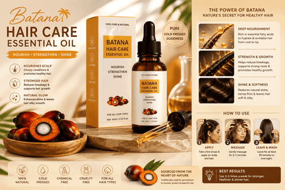 Batana Hair Care Essential Oil - Happily Living