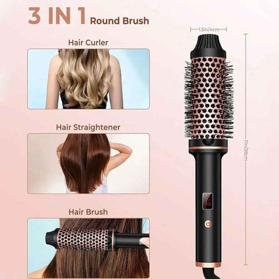 Ceramic USB Heated Curling Brush