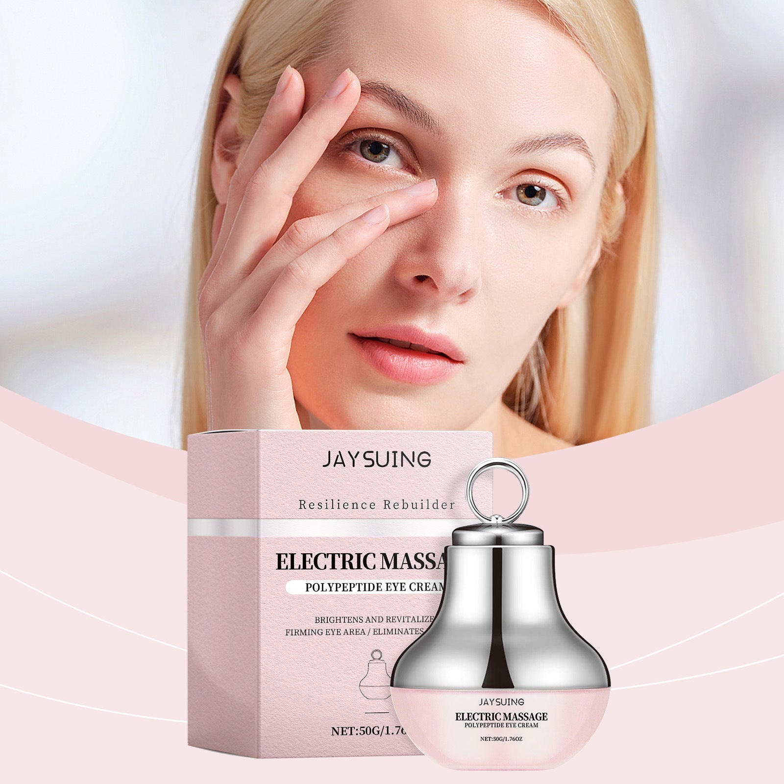 Electric Massage Polypeptide Eye Cream - Happily Living