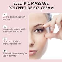 Electric Massage Polypeptide Eye Cream - Happily Living