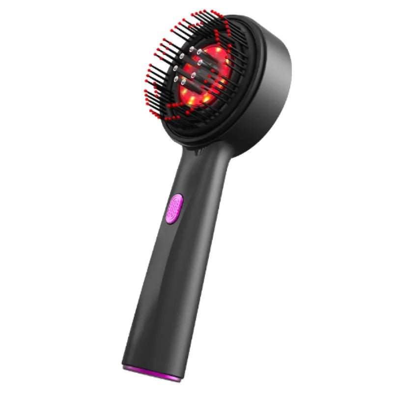 Electric Scalp Massage Comb – Red Light & Hair Care - Happily Living