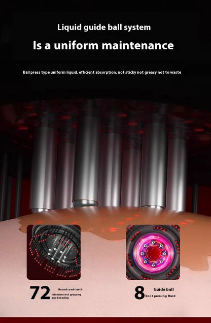 Electric Scalp Massage Comb – Red Light & Hair Care - Happily Living