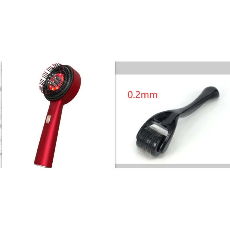 Electric Scalp Massage Comb – Red Light & Hair Care - Happily Living