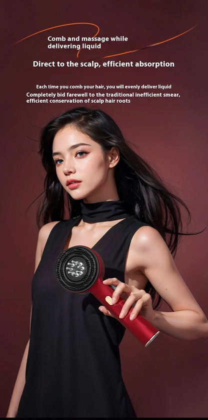 Electric Scalp Massage Comb – Red Light & Hair Care - Happily Living