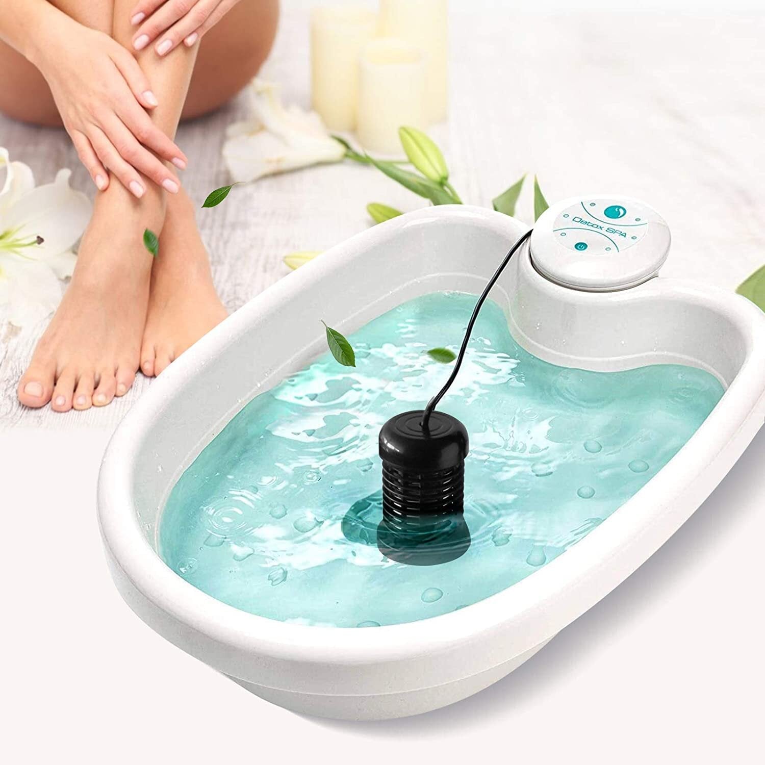 Ionic Detox Foot Spa Cleanse Machine - Happily Living