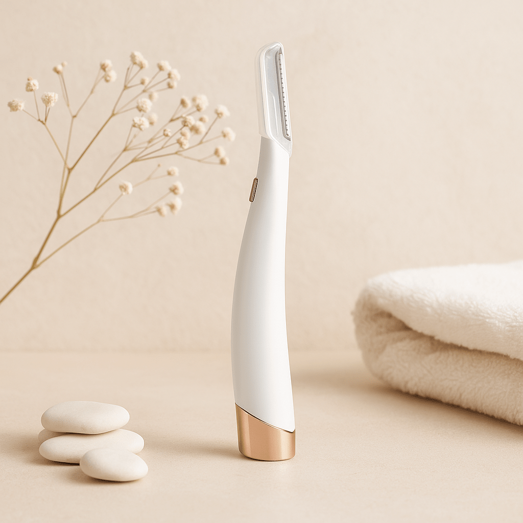 LED Facial Hair Remover & Exfoliator - Happily Living
