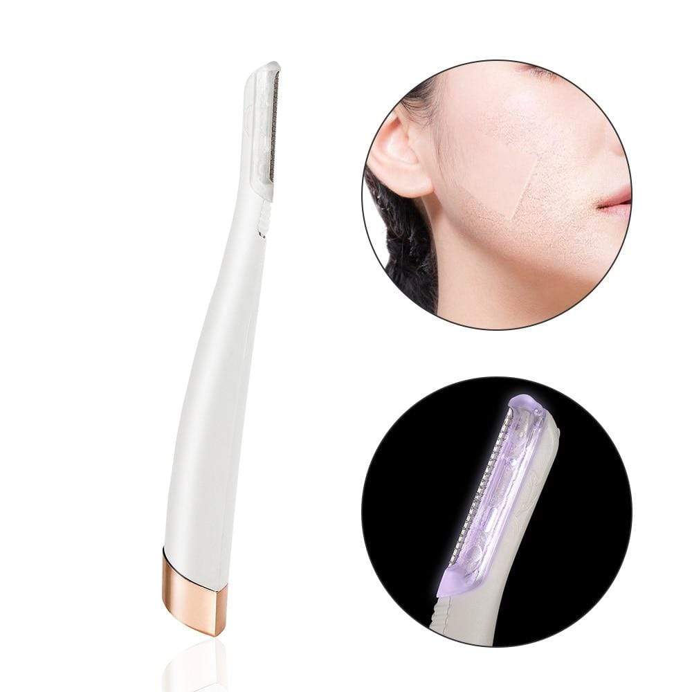 LED Facial Hair Remover & Exfoliator - Happily Living