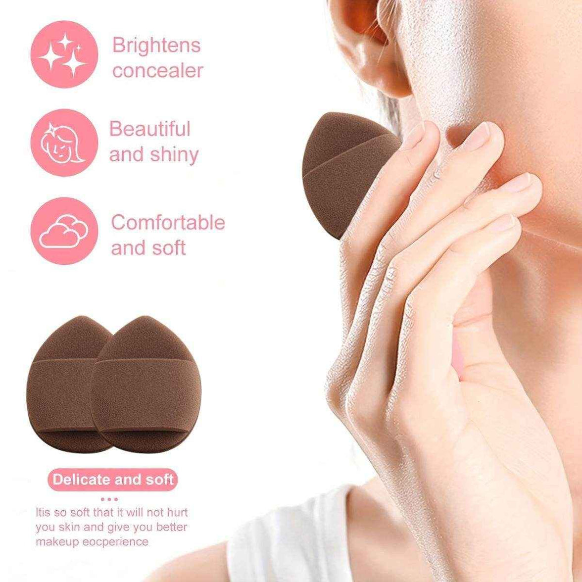 Makeup brushes, powder puffs, and beauty tools