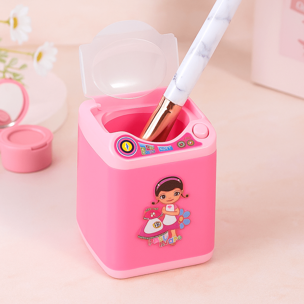 Mini Electric Makeup Brush Cleaner - Happily Living