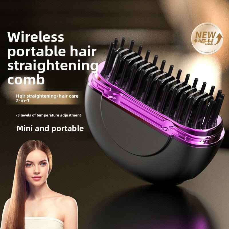 Mini Rechargeable Hair Straightener and Curler