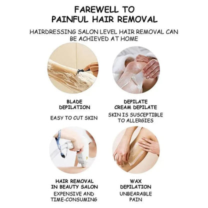 Painless Reusable Hair Remover for Body Care - Happily Living