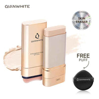 QIANWHITE Radiant Skin Foundation Stick - Waterproof 24H Long-Lasting Makeup