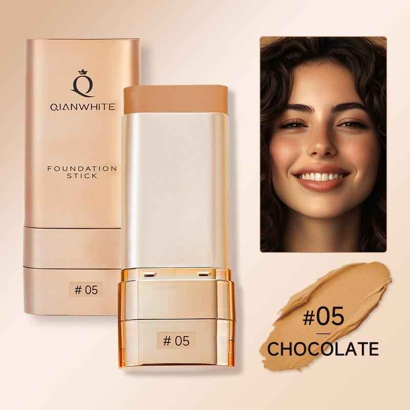 QIANWHITE Radiant Skin Foundation Stick - Waterproof 24H Long-Lasting Makeup