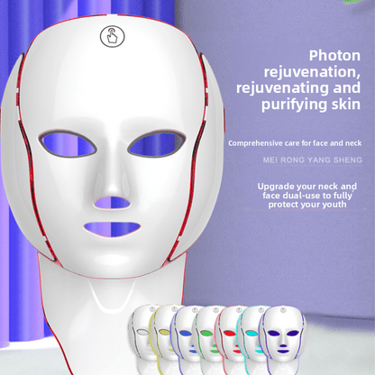 Rechargeable LED Phototherapy Facial Mask - Happily Living