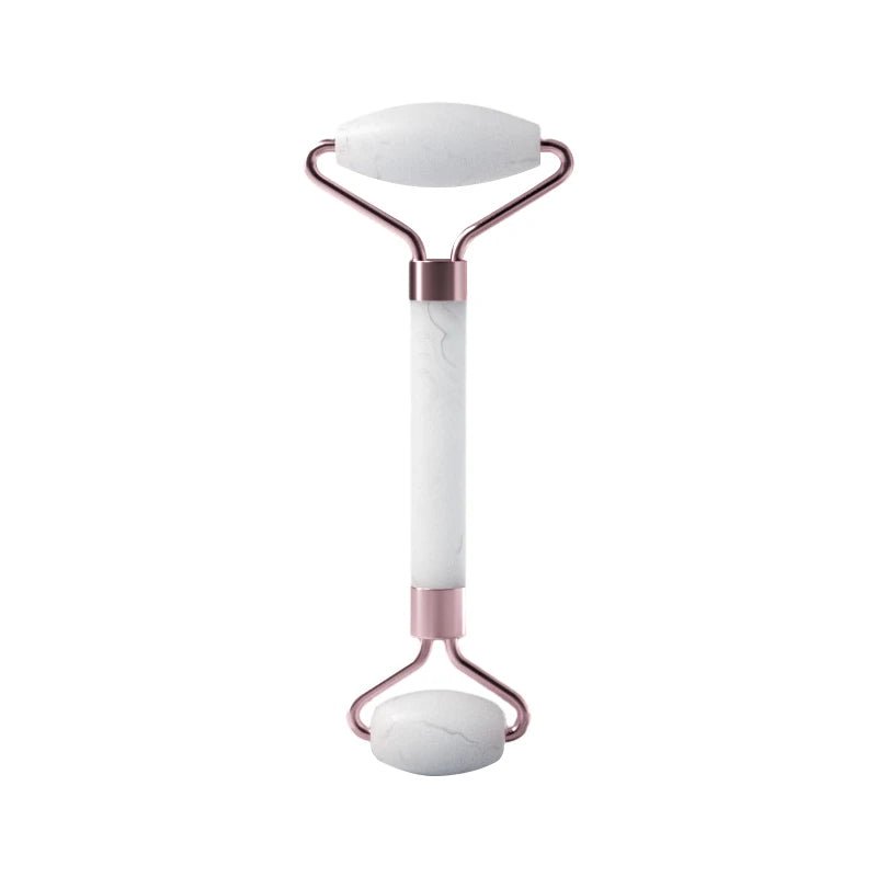 Resin Roller & Heart Shaped Scraping Plate for Facial & Neck Massage - Happily Living