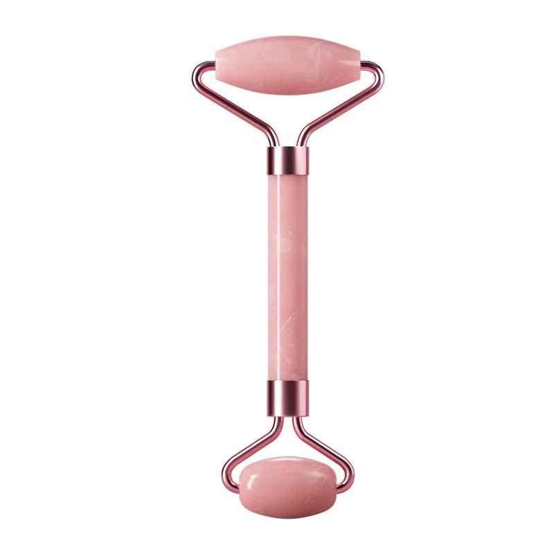 Resin Roller & Heart Shaped Scraping Plate for Facial & Neck Massage