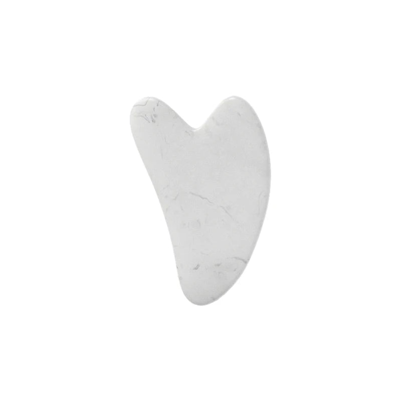 Resin Roller & Heart Shaped Scraping Plate for Facial & Neck Massage - Happily Living