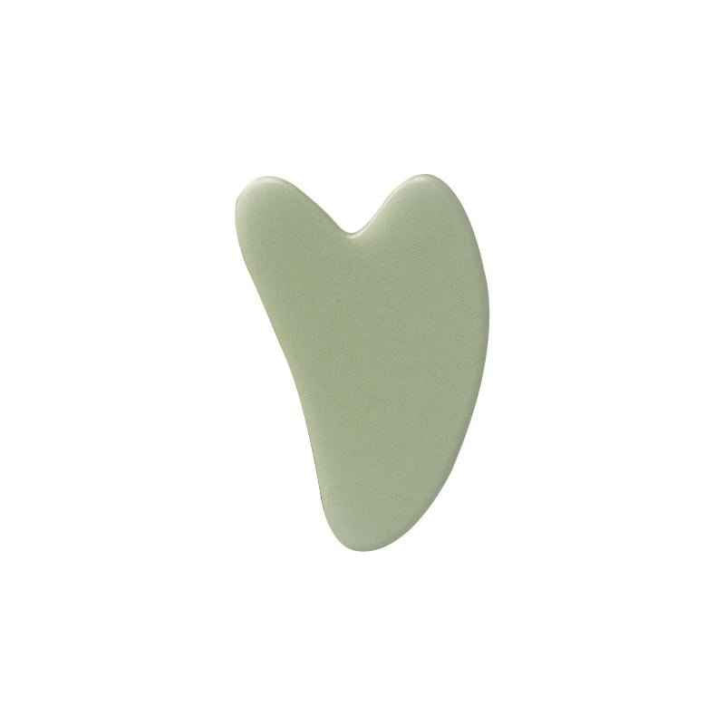 Resin Roller & Heart Shaped Scraping Plate for Facial & Neck Massage