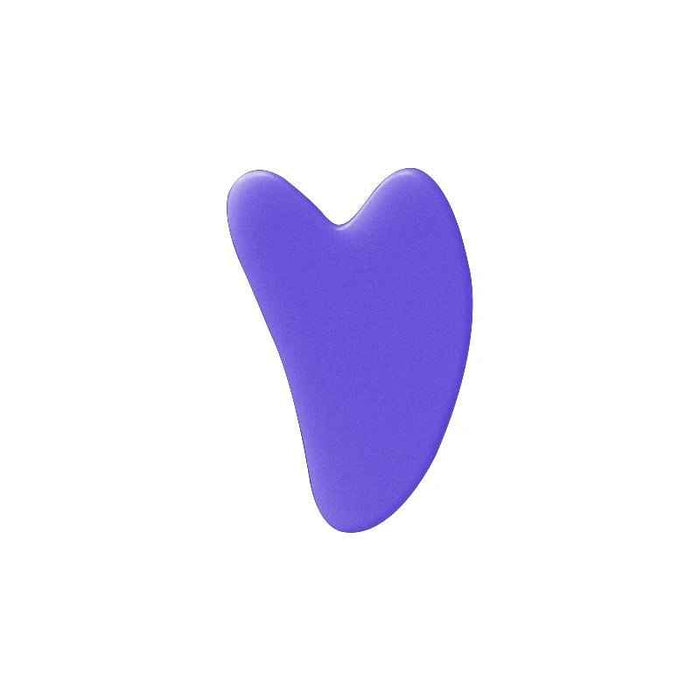 Resin Roller & Heart Shaped Scraping Plate for Facial & Neck Massage