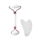 Resin Roller & Heart Shaped Scraping Plate for Facial & Neck Massage