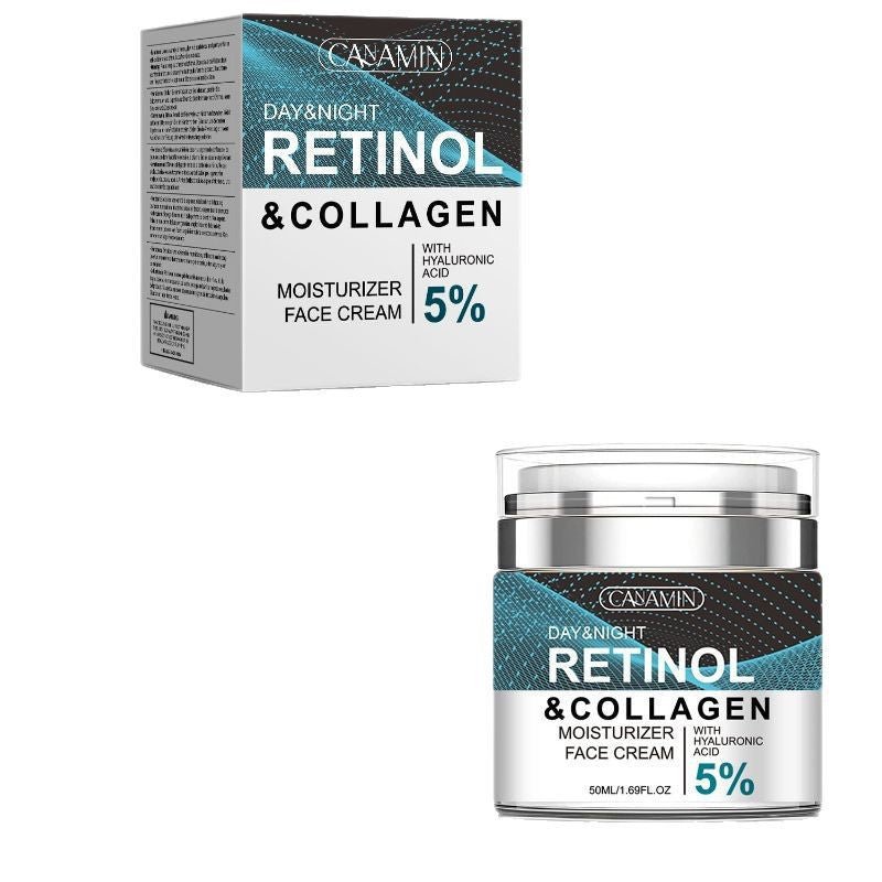 Retinol Collagen Face Cream - Press Type - Happily Living