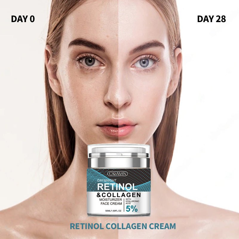 Retinol Collagen Face Cream - Press Type - Happily Living