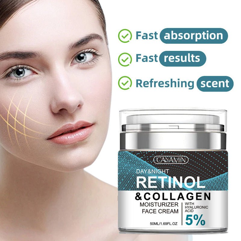 Retinol Collagen Face Cream - Press Type - Happily Living