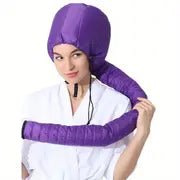 Soft Hooded Hair Dryer Attachment for Curly Hair Care - Happily Living