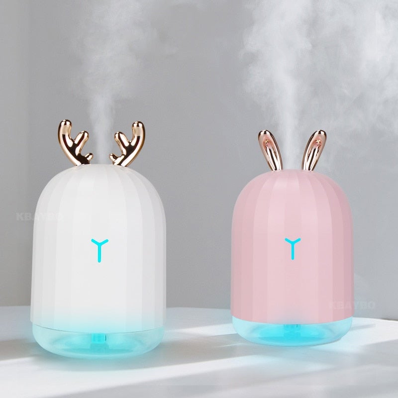 Ultrasonic Air Humidifier & Oil Diffuser - Happily Living