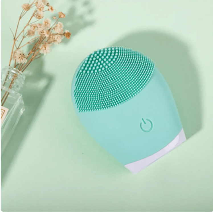 Ultrasonic Silicone Facial Cleanser - Happily Living