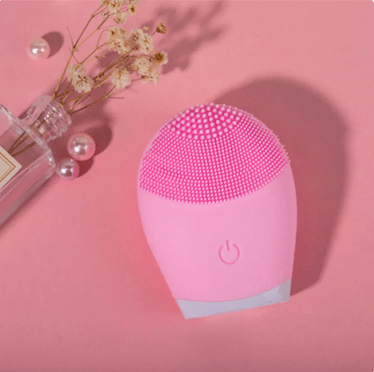 Ultrasonic Silicone Facial Cleanser - Happily Living