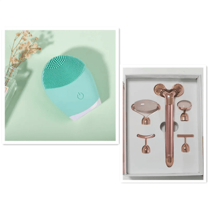 Ultrasonic Silicone Facial Cleanser - Happily Living