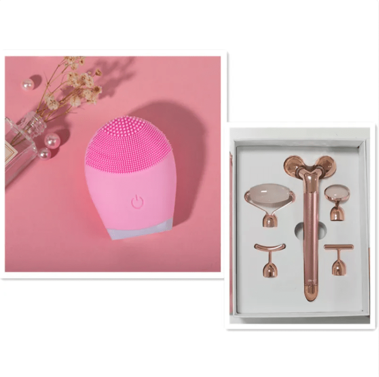Ultrasonic Silicone Facial Cleanser - Happily Living
