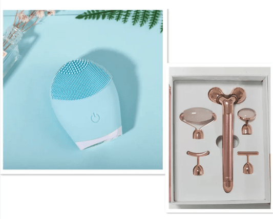 Ultrasonic Silicone Facial Cleanser - Happily Living