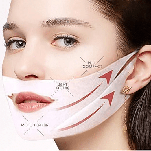 V-Shaped Ear Hook Reusable Face Mask - Happily Living